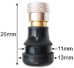 Straight Valve Stem with 11mm Seat for Tubeless Tire - VST-100