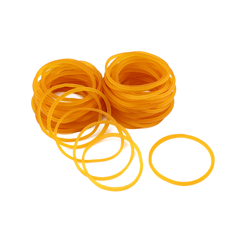 Rubber Bands, Amber, 40mm #RBD-40AMBER
